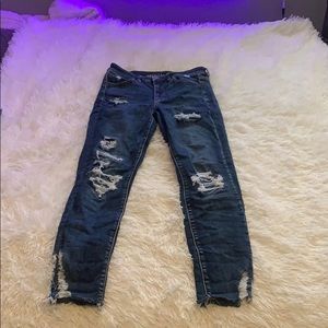american eagle high rise jeans